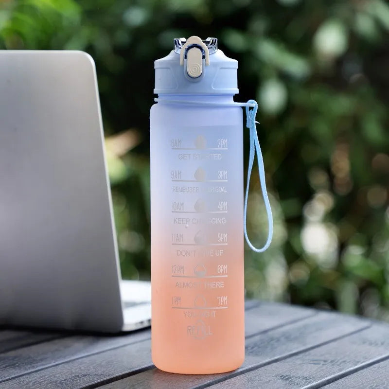 Rainbow Frosted Sports Bottle – 700ml