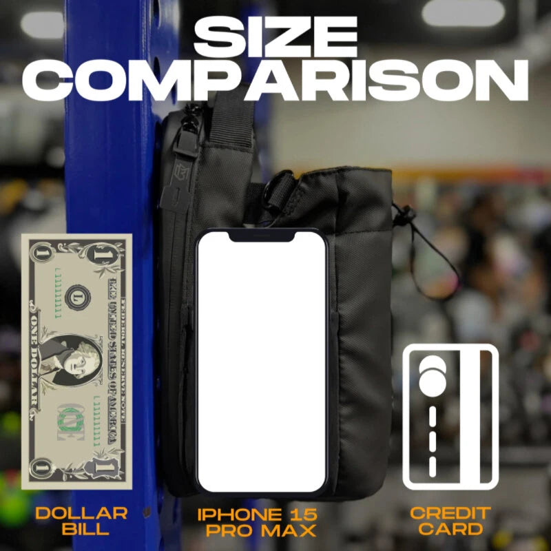 2025 New Magnetic Water Bottle Pouch Bag Gym-specific Water Cup Holder With Strong Magnet