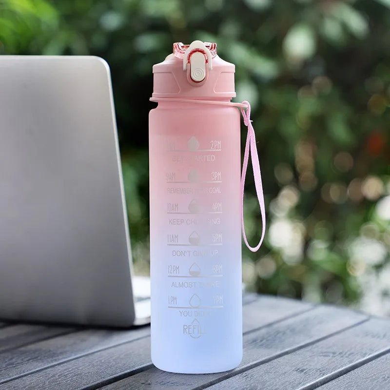 Rainbow Frosted Sports Bottle – 700ml