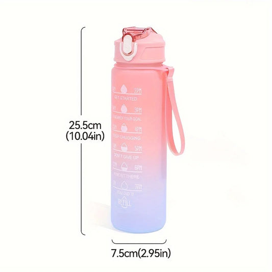Rainbow Frosted Sports Bottle – 700ml
