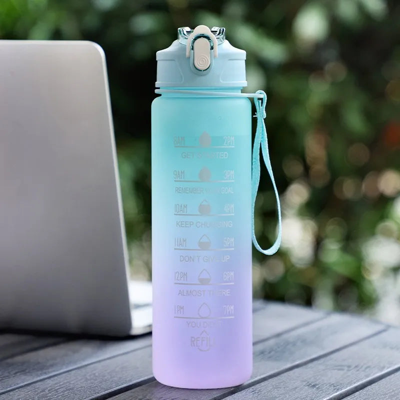 Rainbow Frosted Sports Bottle – 700ml