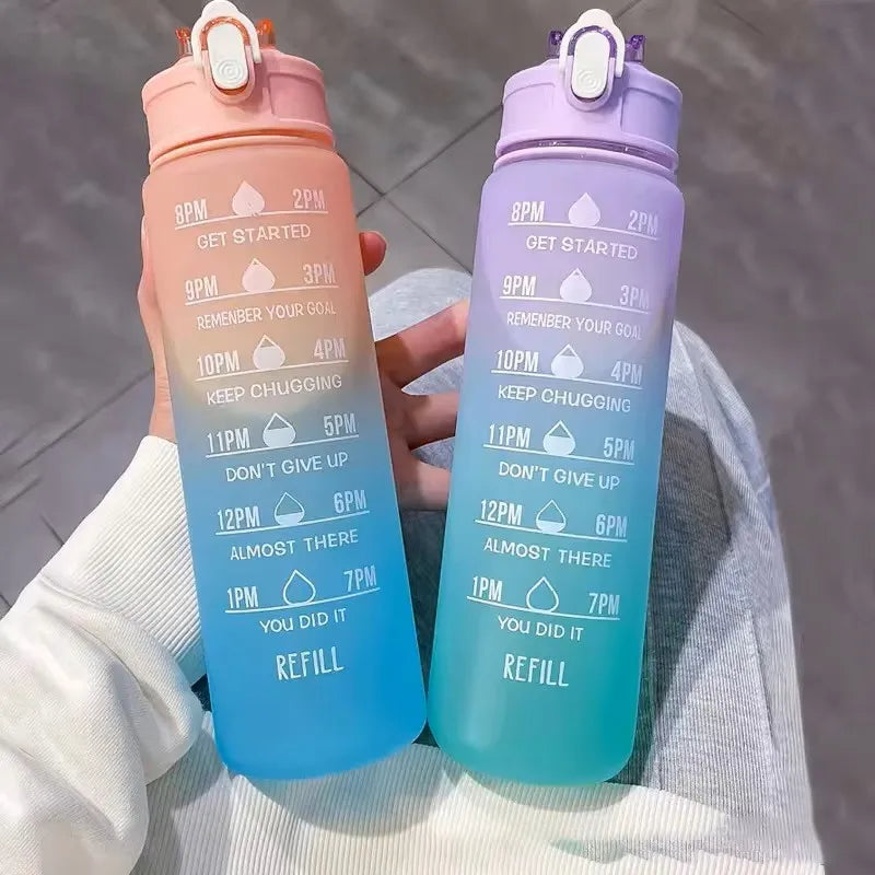 Rainbow Frosted Sports Bottle – 700ml
