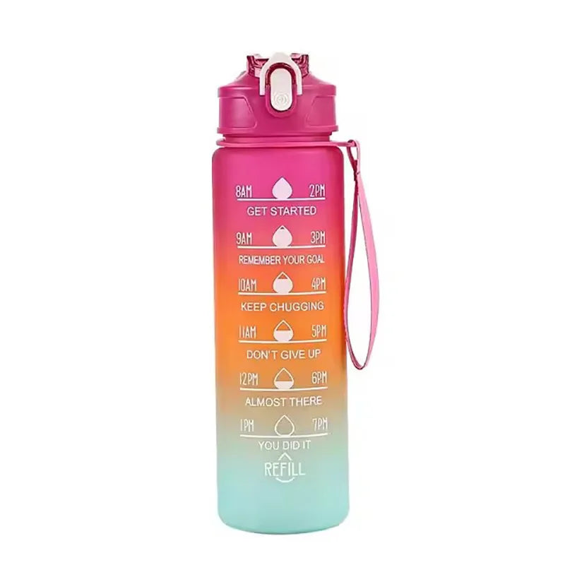 Rainbow Frosted Sports Bottle – 700ml